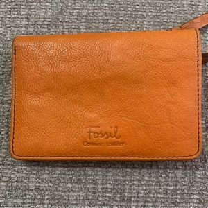 Vintage Fossil Bifold Wallet Great Condition